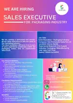 Sales Executive - Packaging Industry