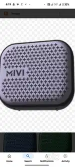 Mivi speaker 20 hrs play 2000 battery