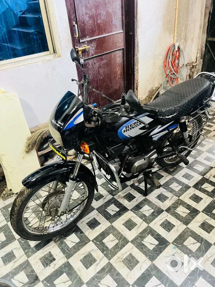 hero honda splendor 2007 model antique silencer new engine mast h