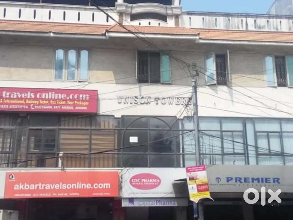 800 sqft office space for rent opp sbi manacaud