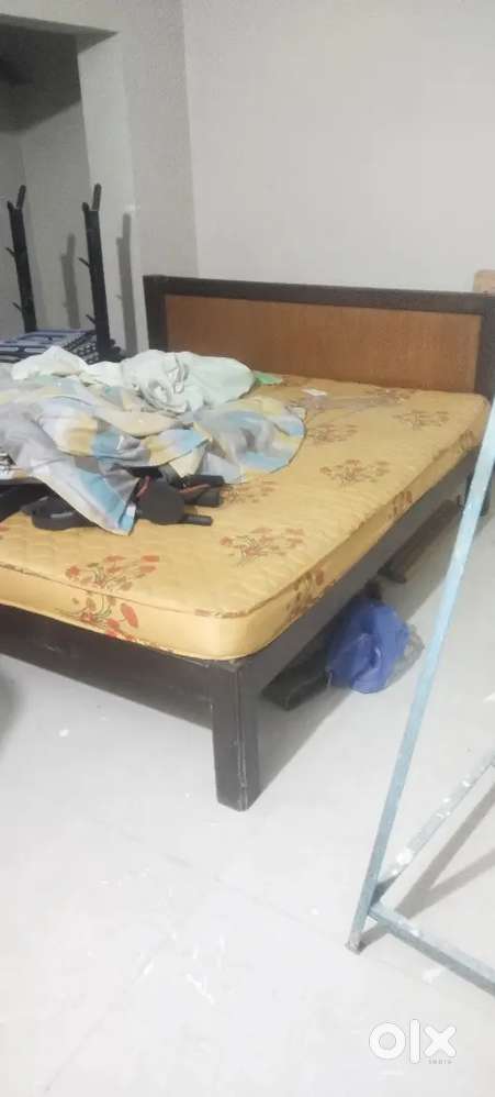 Brand new bed for sale with mattress 9500