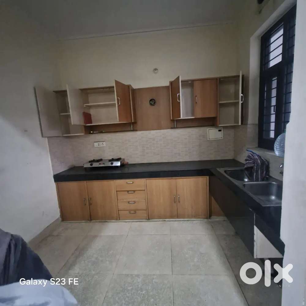 Semi Furnished 1st floor 1bhk house for rent in model town