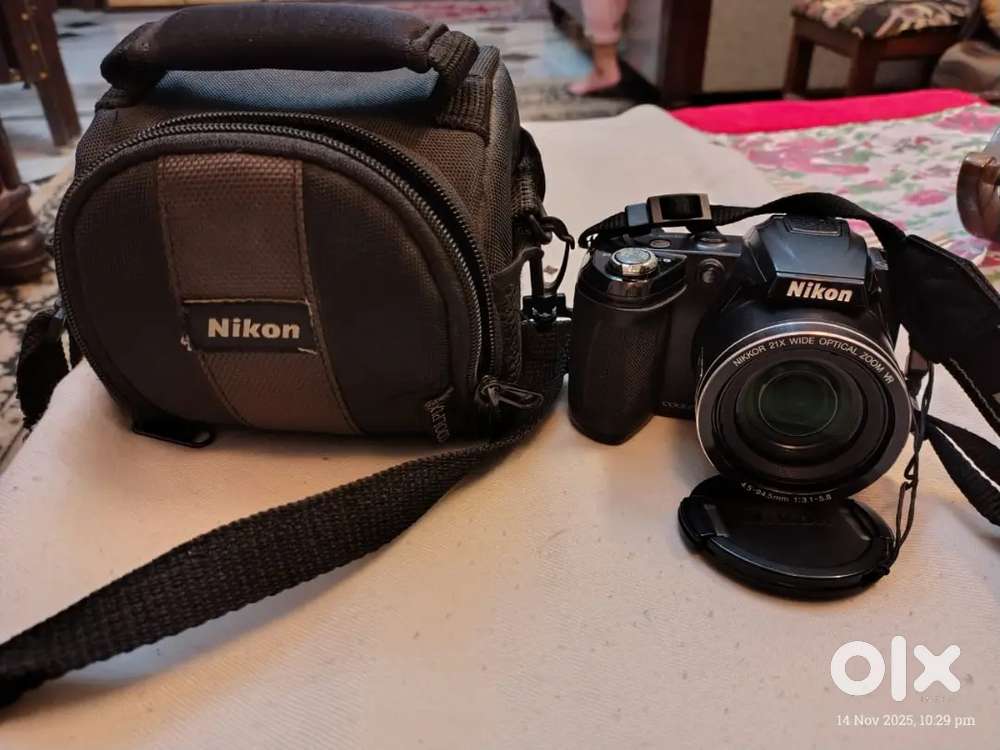 Nikon point &shoot model L310with 21x zoom very good condition