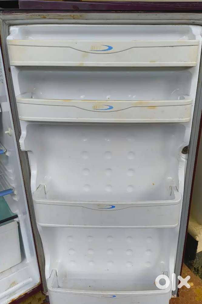 Free universal fridge stand with less used fridge