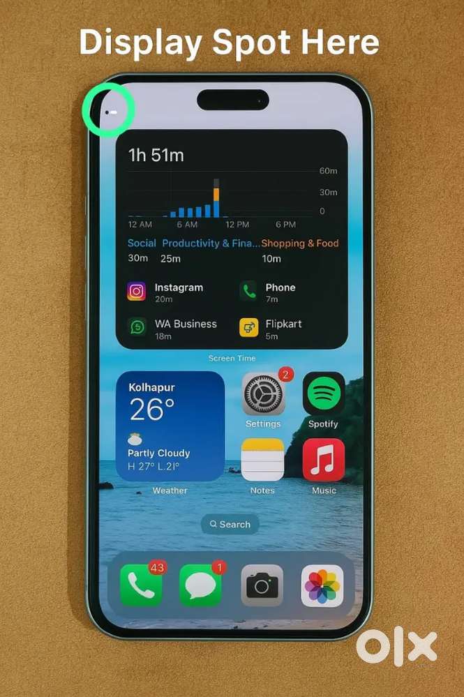 Apple iPhone 15Plus 256GB sell Excellent Condition Battery Health 93%