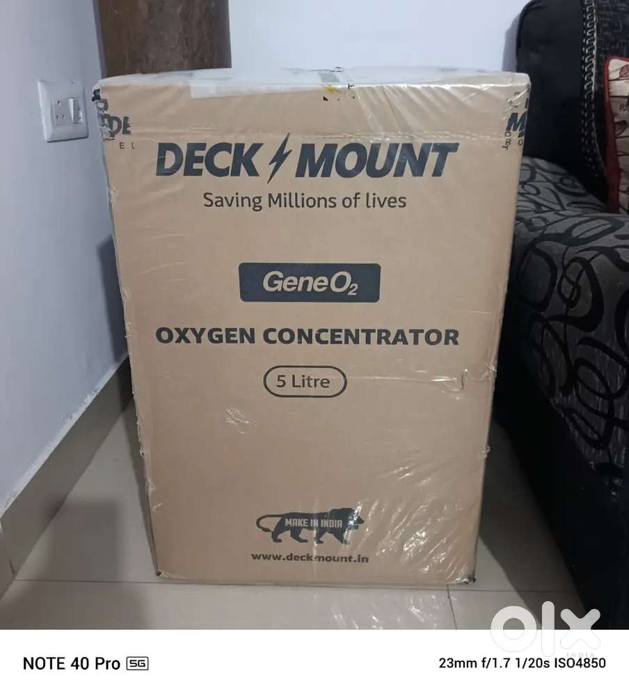 5 Liter Oxygen Concentrator New Sale Delhi Ghaziabad