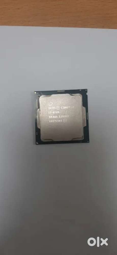 PROCESSOR - INTEL  (r) core i7 - 8700 SR3QS  3.20GHZ