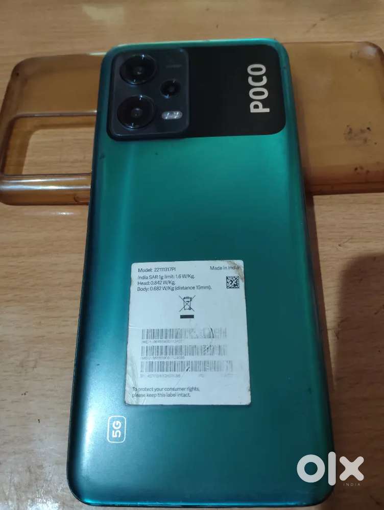 POCO X5 5G good condition 1 year old no charges no box only bill