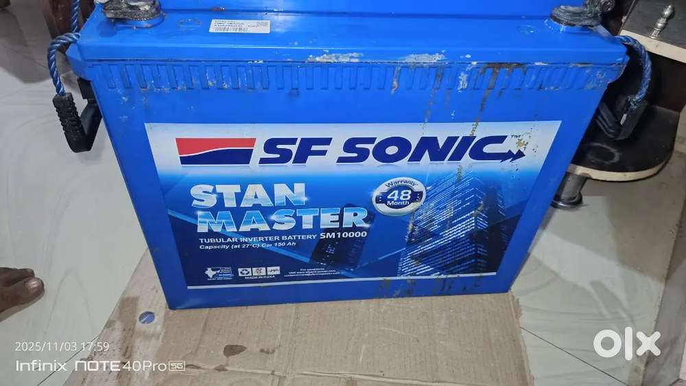 SF Sonic iniverter battery 150ah