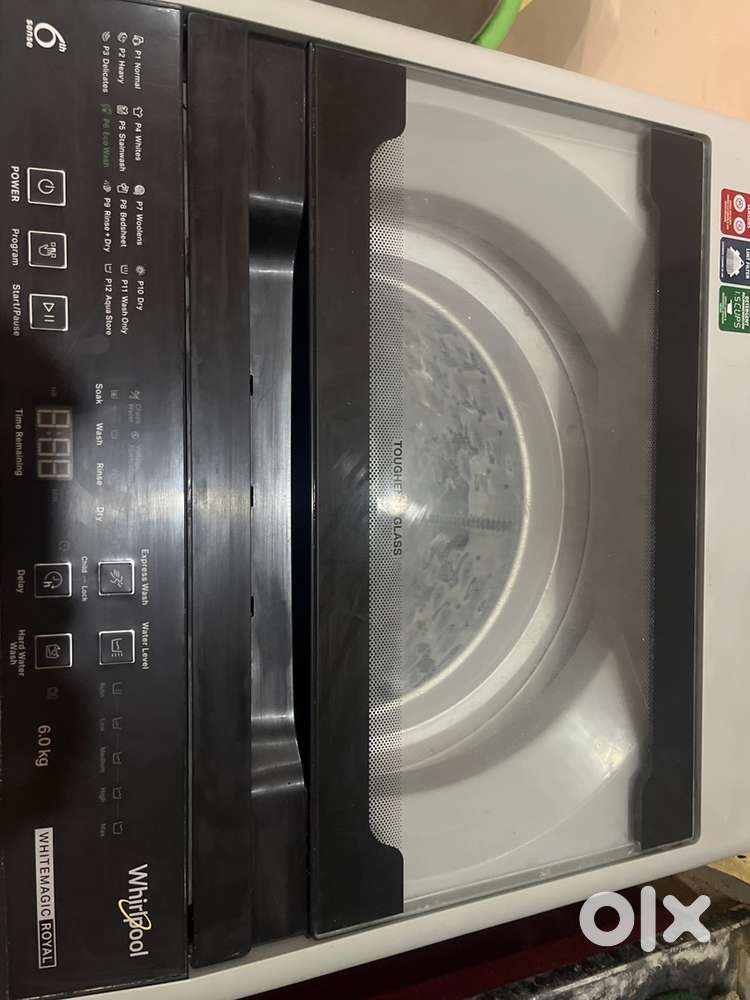 Whirlpool top load fully automatic washing machine