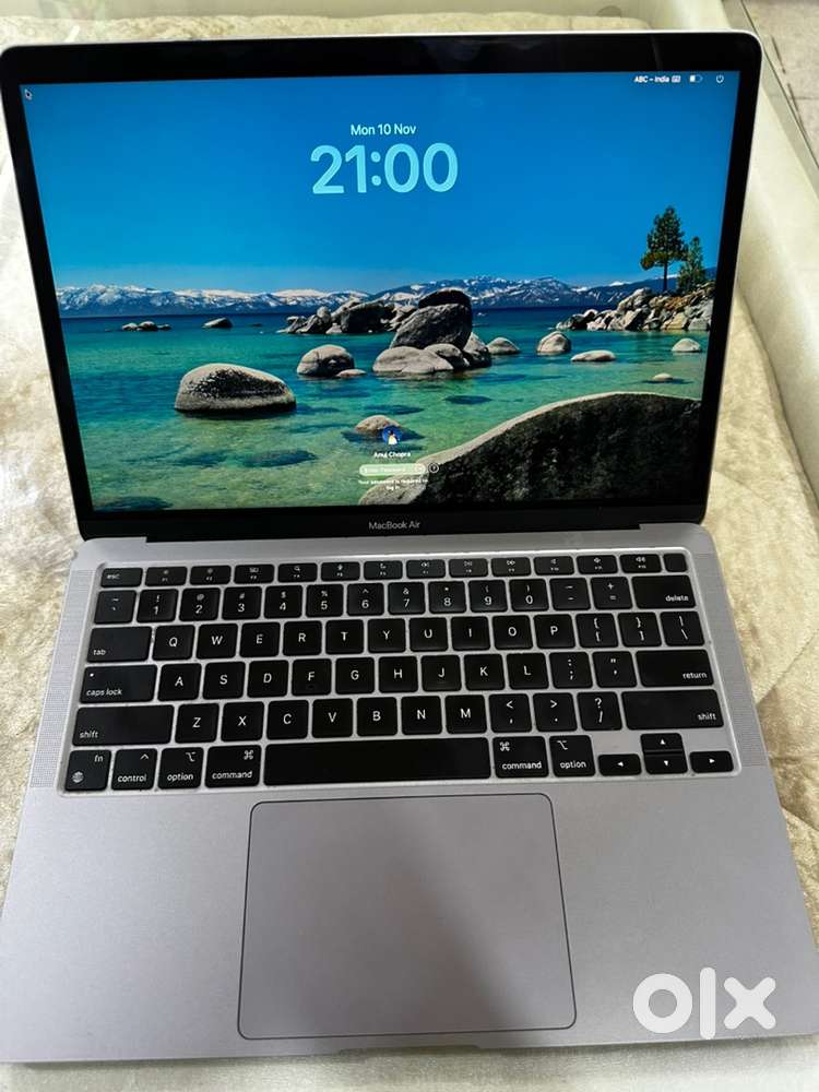 macbook air m1 with bill box coverdirect sell owner battery health 84%