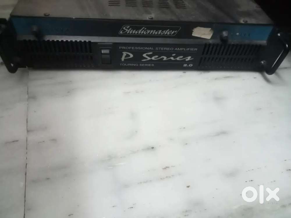 Studio master 2,0p-series power amplifier and jbl 15speakers 2nos