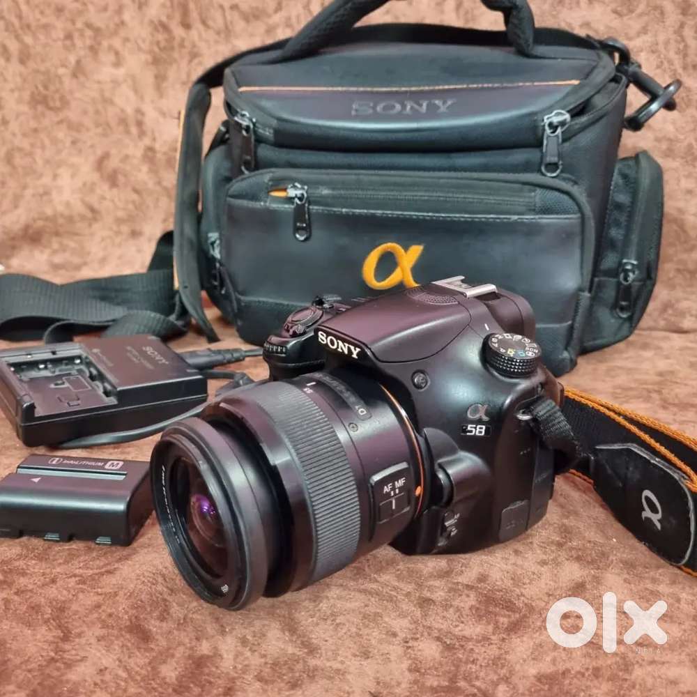 Sony Alpha A58 DSLR Camera with 18-55mm Lens - Both Photo Video Camera