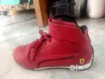 Puma unisex neo cat scuderia high ankle red