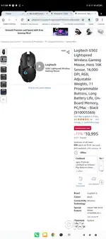 G502 Mouse