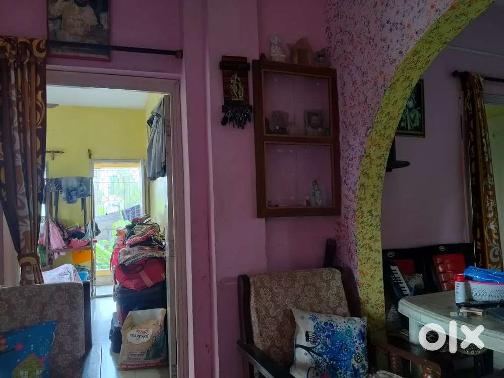 Flat with shutter garage for resale