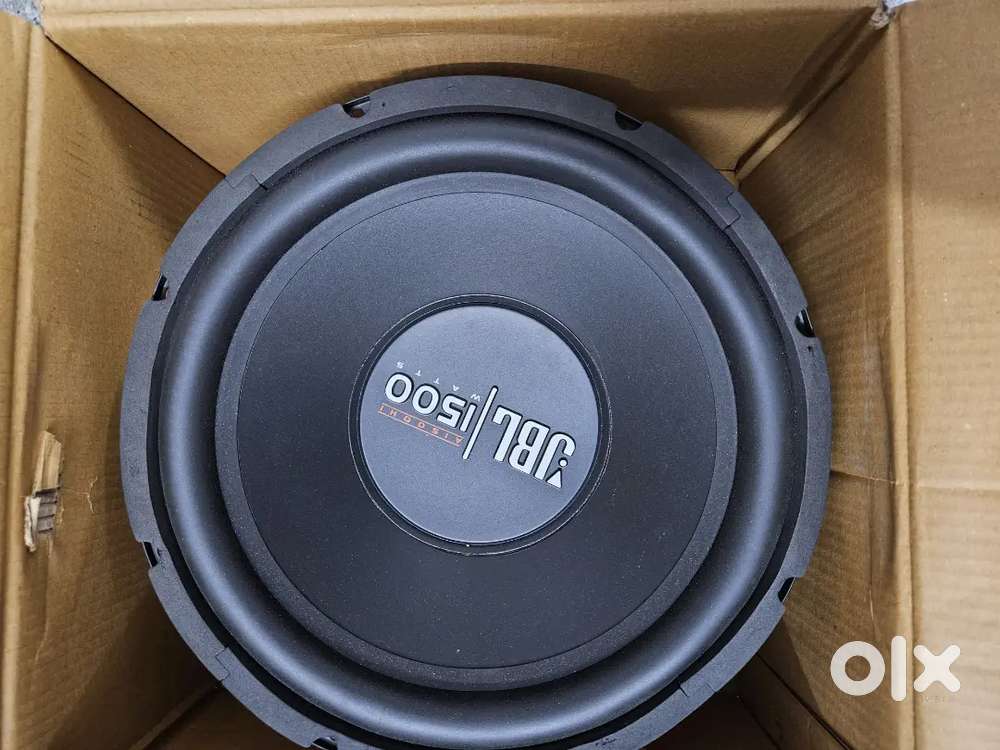 JBL A1500HI Car 12 inch Subwoofer  Amazon Open Box Material