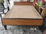 Wooden unused new single bed 6 by 4 without storage available
