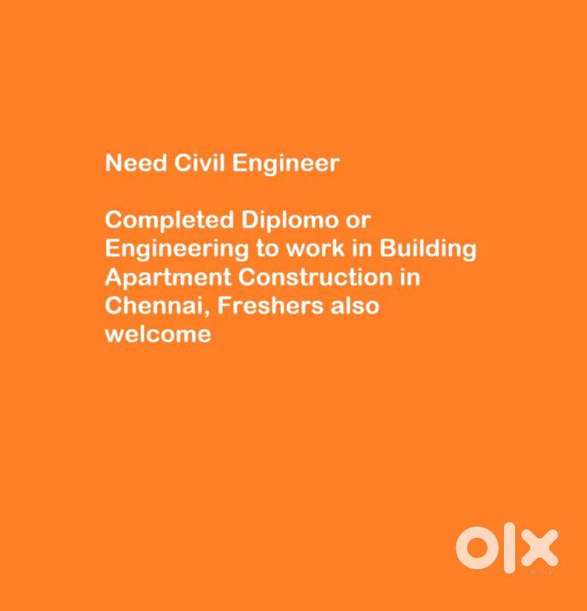 Need Civil - Building supervisor