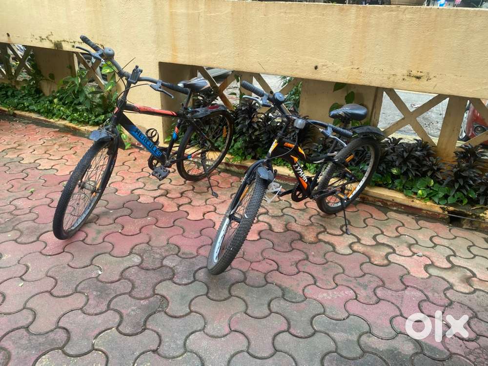 26” hercules cycle and 22” lykan cycle