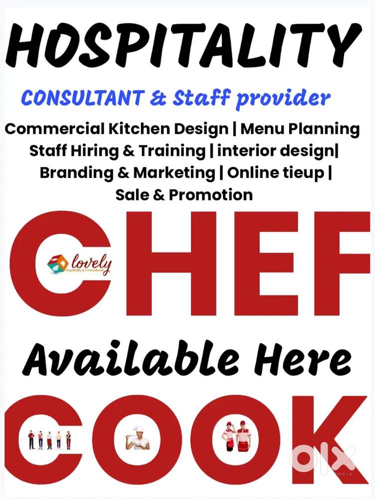 Restaurant Staff And Management Service Provider cook chef manager Avl