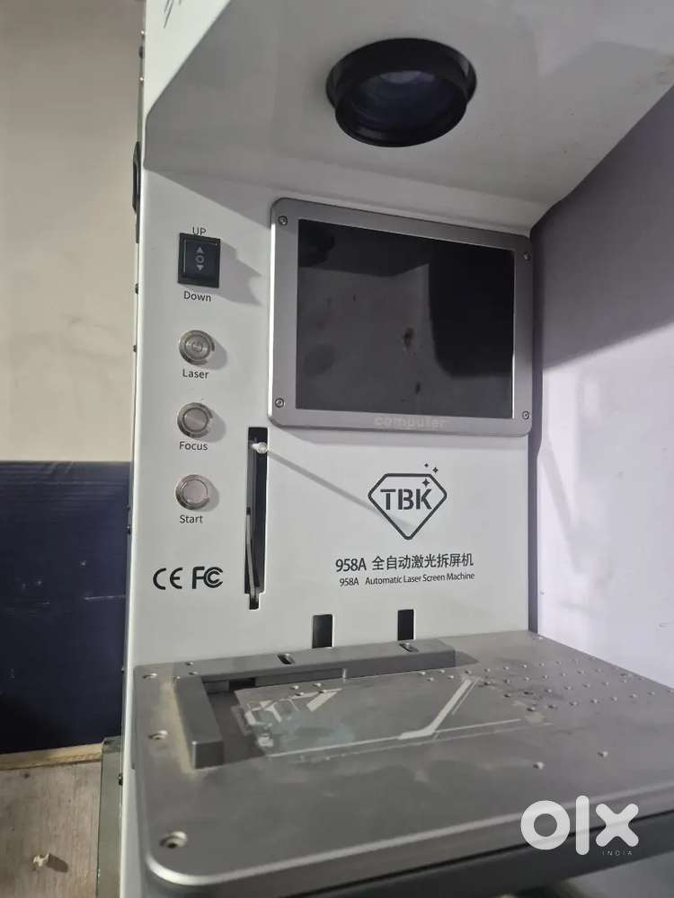 Laser machine back glaas TBK958 Model 2024