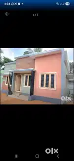 House near Cherthala KVM Hospital കിഴക്കുവശം മാറി2 BHK