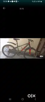 29 inch cycle with gear and disc brakes