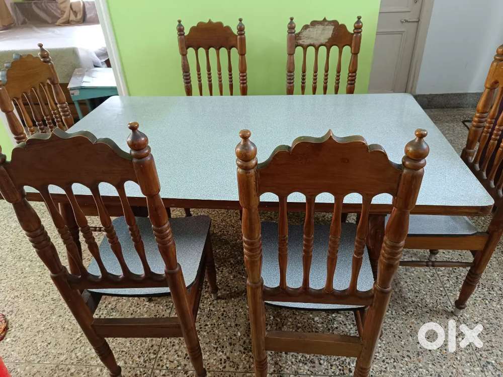 6 Seater Dining Table with Chairs