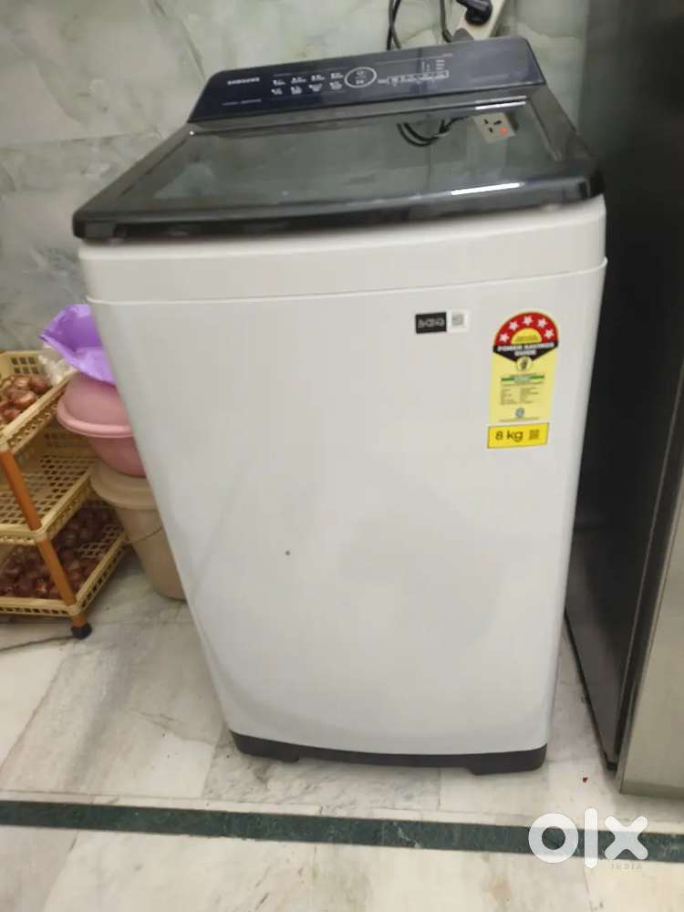 Samsung Ecobubble.8 kg 5star inverter top load washing machine