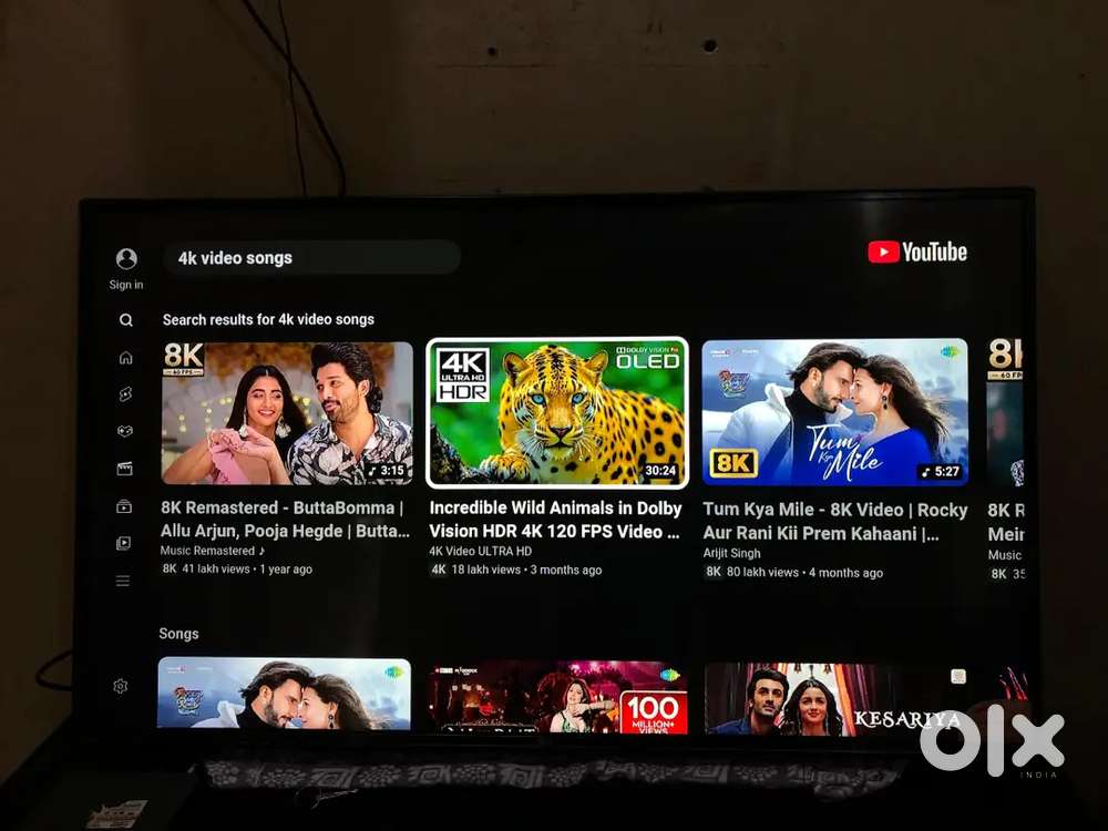 Samsung smart  led tv 49 inch