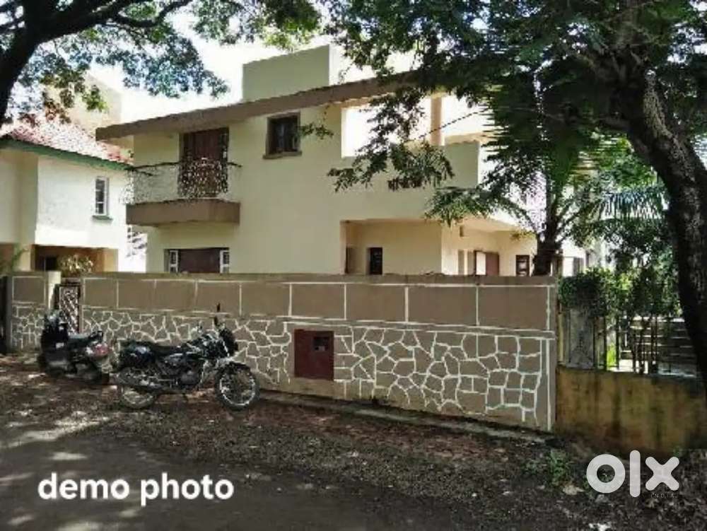 Bungalow Rent 1BHK Commercial/Residency use big garden parking