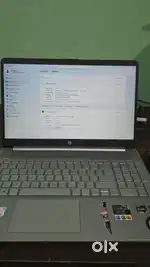 HP laptop.