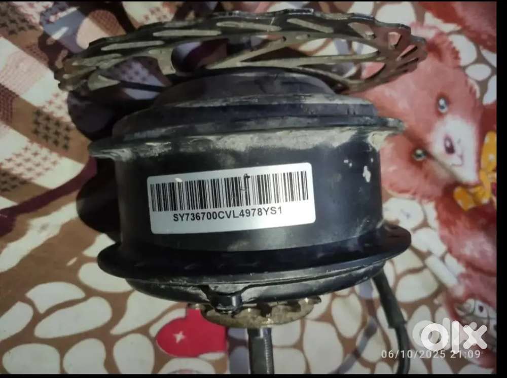 Electric cycle motor  and inverter