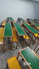 School, coaching aur education institute ke liye desk benches hai