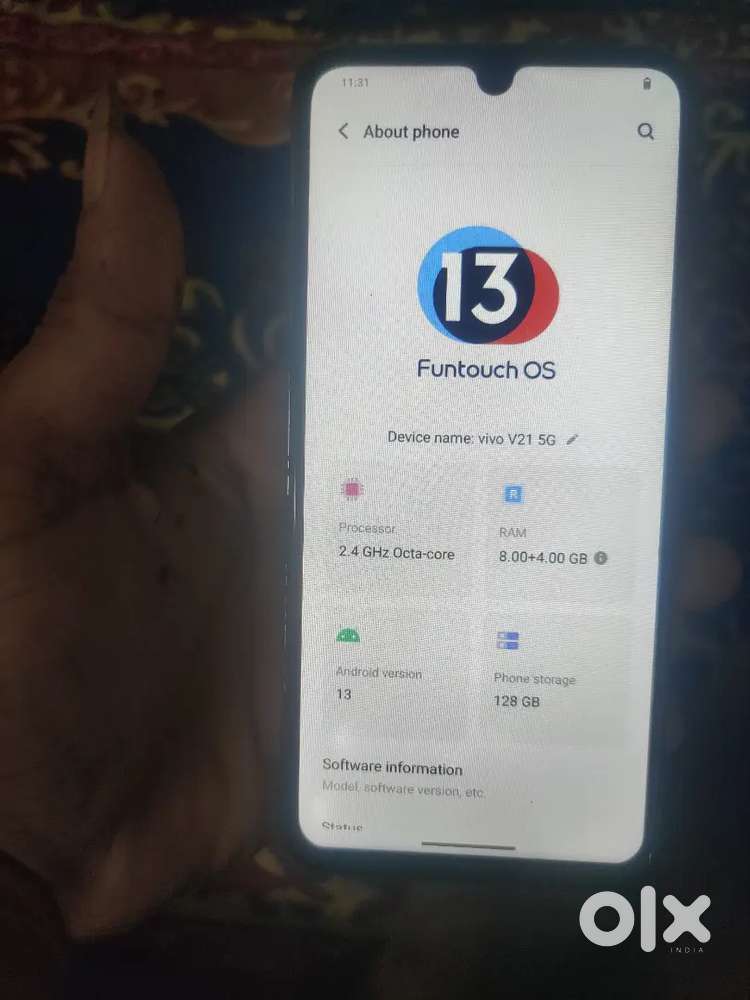 Vivo V21 5g (8/128gb)