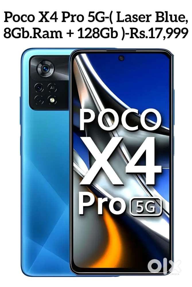 સીલ.પેક.New- Poco X4 Pro 5G phone 8gb + 128Gb