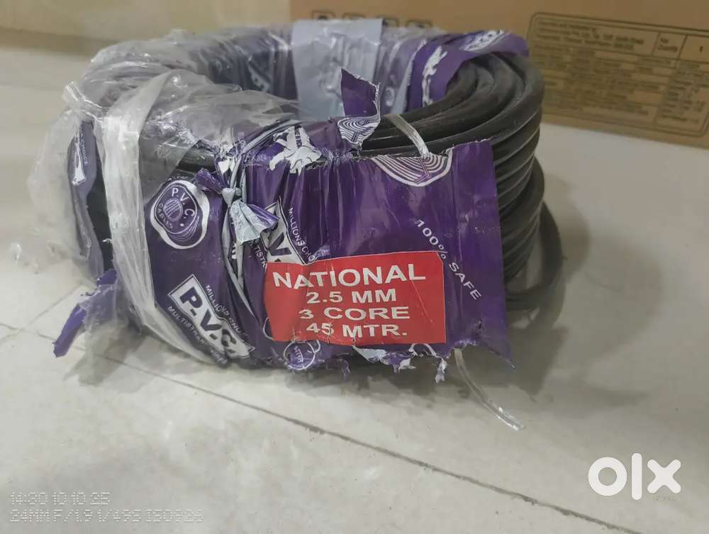 National waire 2.5 sq mm 3 core
