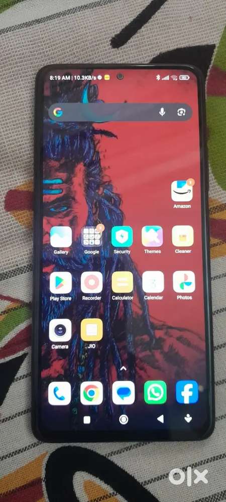 Redmi note 10 pro 8 gb/128 gb with original charger new condition