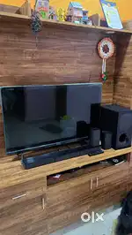 Samsung 50 inch with Sony S20R 5.1 Home theatre.