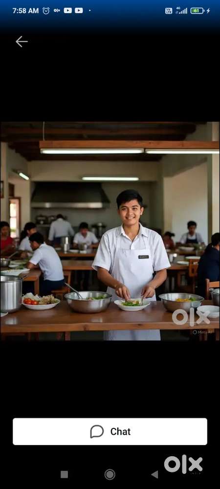 Fast food helper time 11 say raat 9 bjey tk