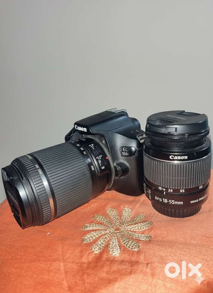 Canon 1500d with tamron 18-200 and 18-55