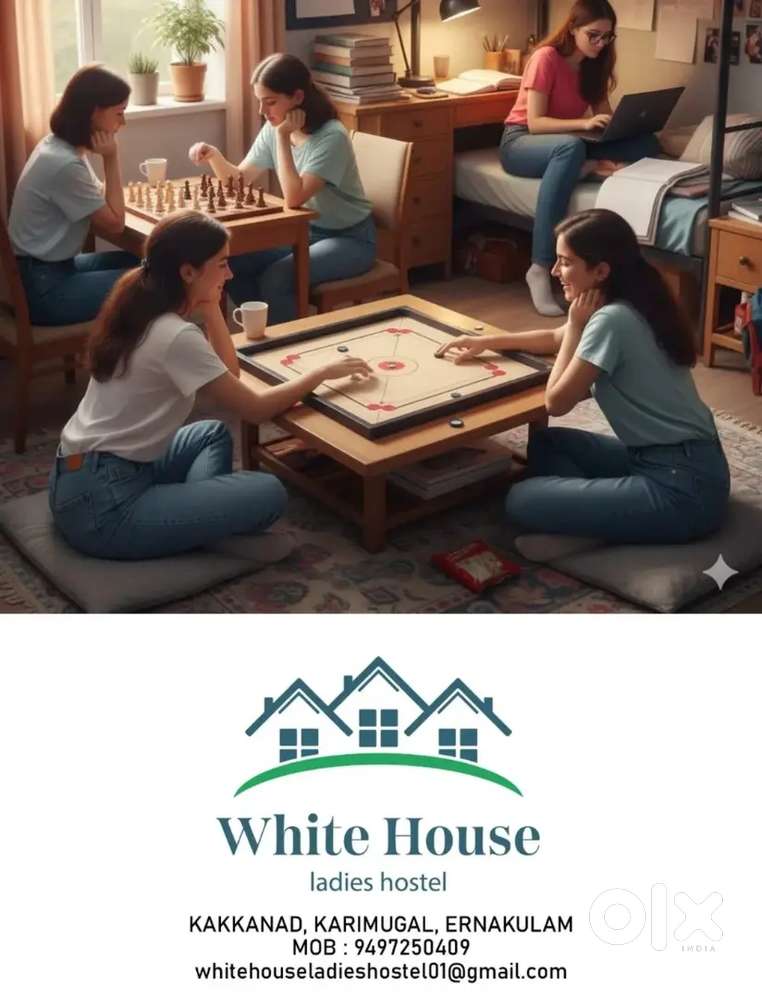 White House Ladies Hostel – Safe, Clean & Comfortable Stay in Kakkanad