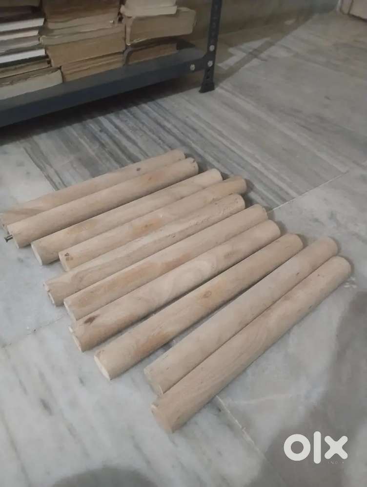 Wooden rods total 10 pieces