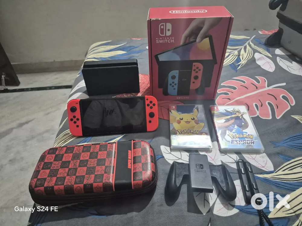 Nintendo Switch Full Set  Trade for PS5 Disc Edition or ₹25,000