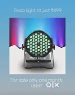 Disco light at just ₹499 only one month used in best condition