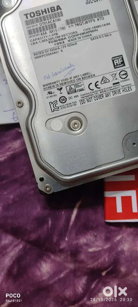 TOSHIBA DISK DRIVE
