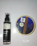 Hair patch cotton tape and wigs serum