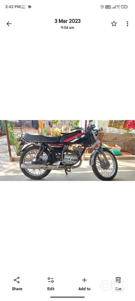 Yamaha RX100 1989