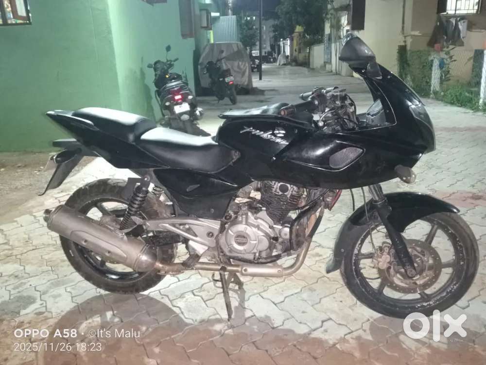 BAJAJ PULSAR 220F; MODEL 2012 TO 2013; SELF ALLOY DIGITAL BOTH DISC  .